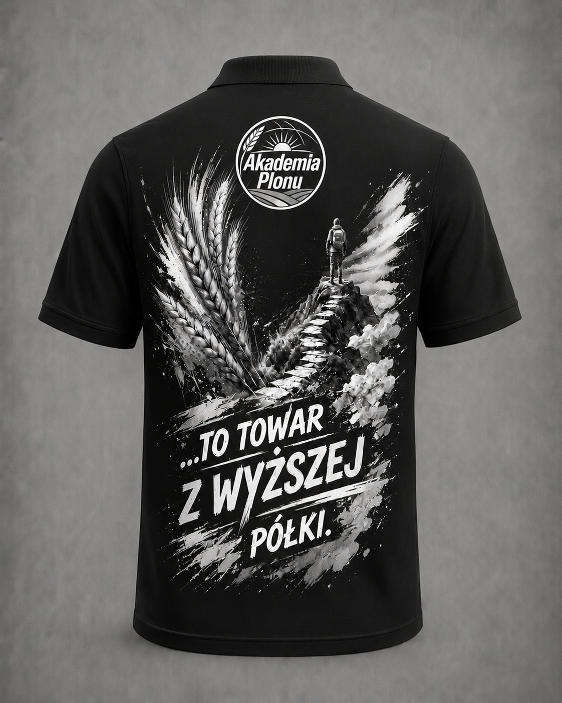 Polo Akademia Plonu – Czarne tył